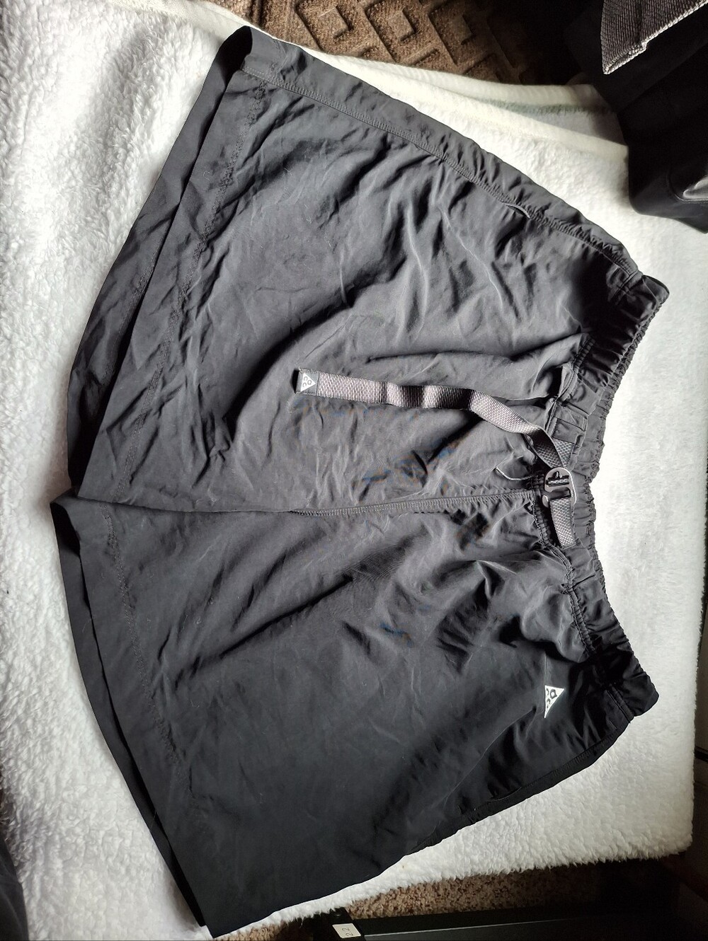 Nike Men's Black Athletic Shorts Size 2XL